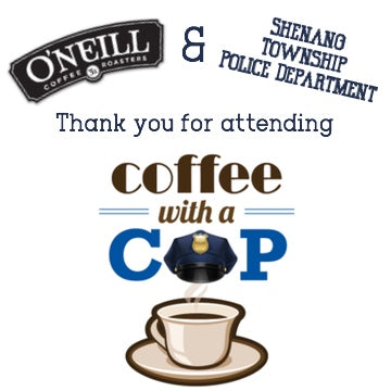 "Coffee with a Cop" was a huge success!