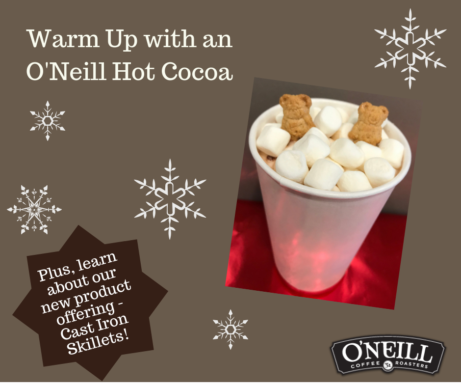 Warm Up with an O'Neill Hot Cocoa