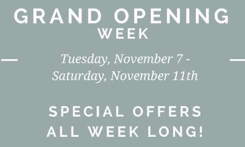 Grand Opening Week Announcement– O'Neill Coffee