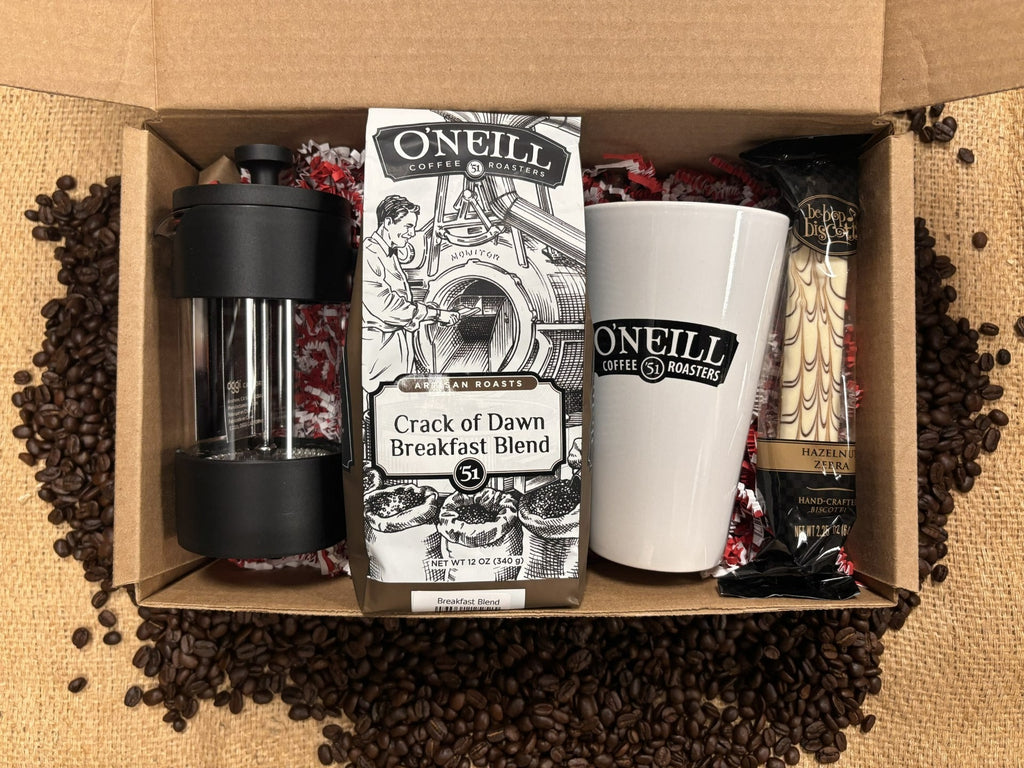 French Press Gift Box: Gifts by O'Neill Coffee