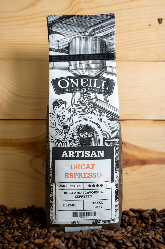 Decaffeinated Espresso– O'Neill Coffee