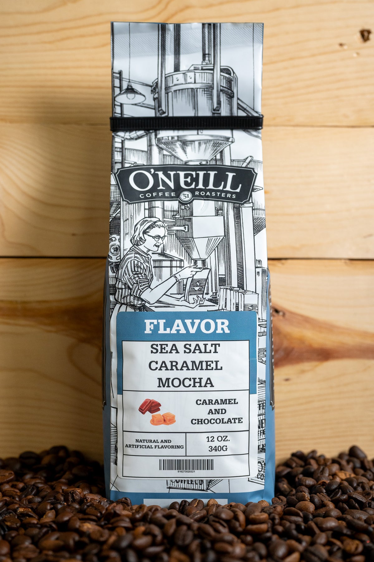 チョコルル Sea Salt Caramel Mocha– O'Neill Coffee