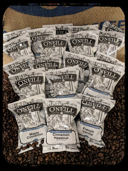 Single Serve Gourmet Flavor Packets by O'Neill Coffee
